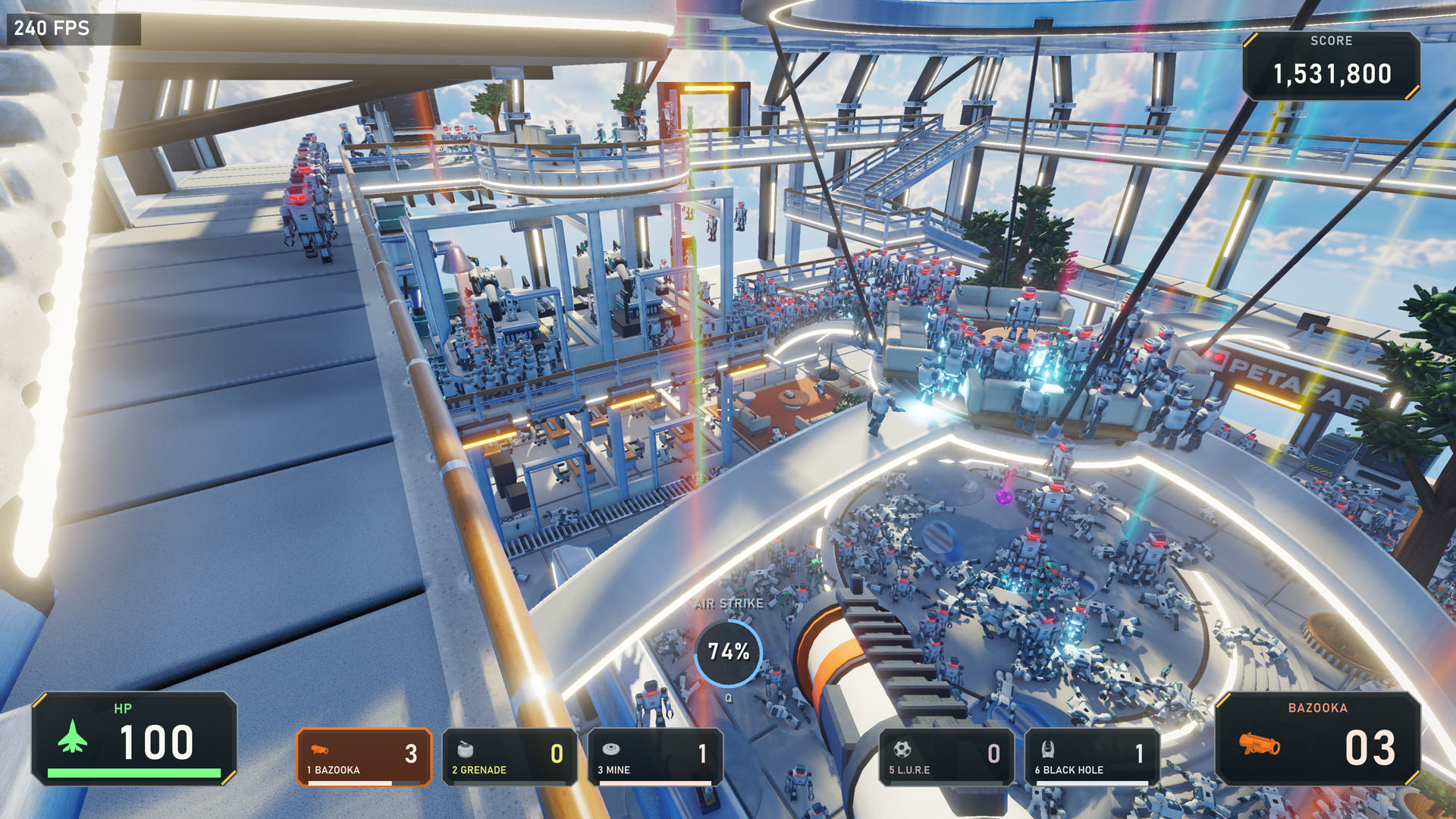 PETAFAB: Bot Invasion screenshot 2