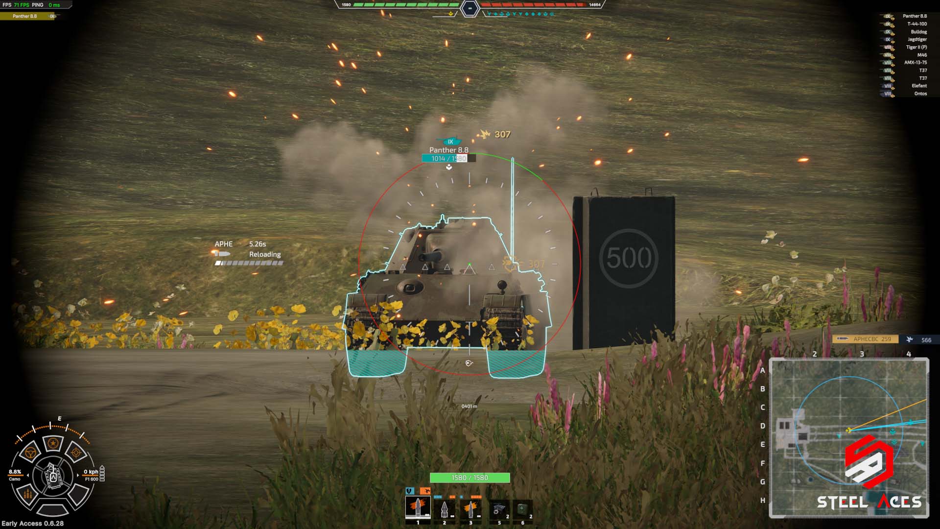 Steel Aces screenshot